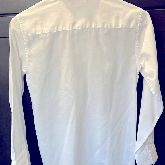 Kids Calvin Klein white long sleeve dress shirt. Size 12. Excellent condition - Picture 8 of 10